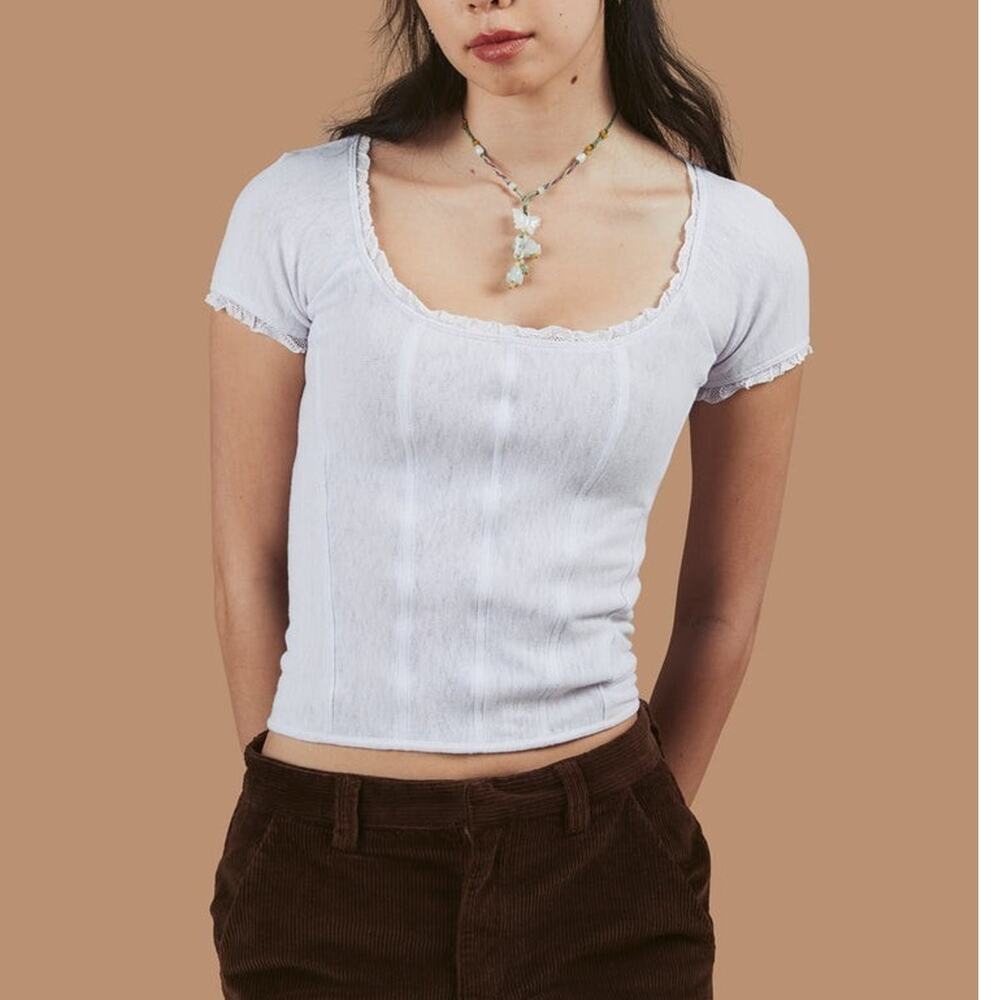 UNIF Date Tank Top - S - White